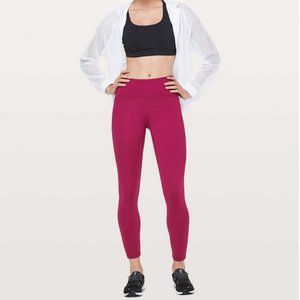 lululemon Train Times 7/8 Pant in Star Ruby sz 6